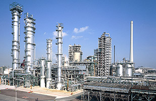 Abbildung einer Raffinerie